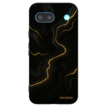 Picasee Μαύρη θήκη σιλικόνης για Google Pixel 8 - Thunder
