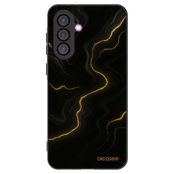 Picasee Μαύρη θήκη σιλικόνης για Samsung Galaxy A56 5G A566B - Thunder