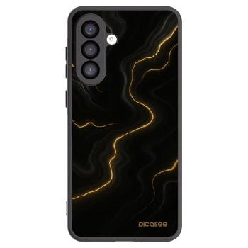Picasee Μαύρη θήκη σιλικόνης για Samsung Galaxy A26 5G A266B - Thunder