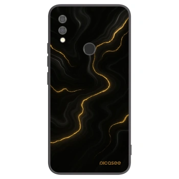 Picasee Μαύρη θήκη σιλικόνης για Xiaomi Redmi Note 7 - Thunder