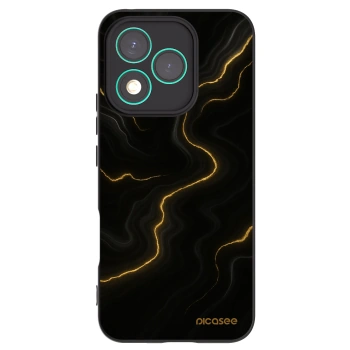 Picasee Μαύρη θήκη σιλικόνης για Honor 400 Lite 5G - Thunder