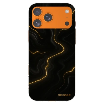 Picasee διαφανής θήκη σιλικόνης Apple iPhone 17 Pro Max - Thunder