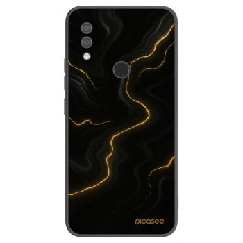 Picasee Μαύρη θήκη σιλικόνης για Xiaomi Redmi 7 - Thunder