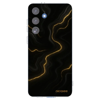 Picasee διαφανής θήκη σιλικόνης Samsung Galaxy S25 FE 5G - Thunder