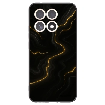 Picasee Μαύρη θήκη σιλικόνης για Xiaomi 15T - Thunder