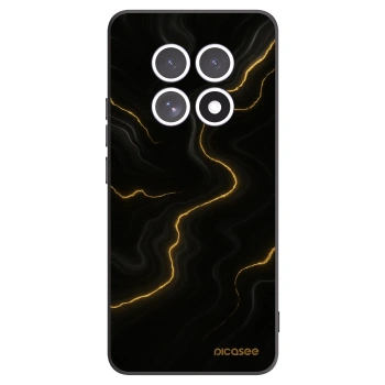 Picasee Μαύρη θήκη σιλικόνης για Xiaomi Redmi Note 15 - Thunder