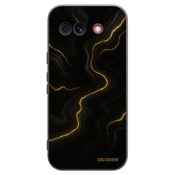 Picasee Μαύρη θήκη σιλικόνης για Google Pixel 10a - Thunder