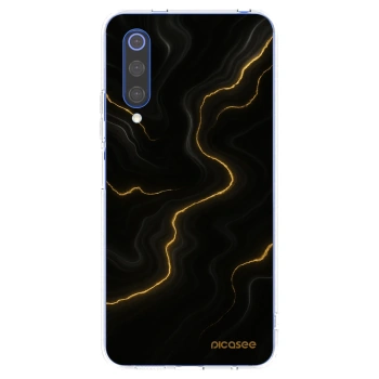 Picasee διαφανής θήκη σιλικόνης Xiaomi Mi 9 SE - Thunder