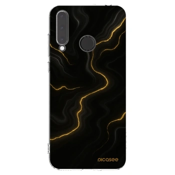 Picasee διαφανής θήκη σιλικόνης Honor 20 Lite - Thunder
