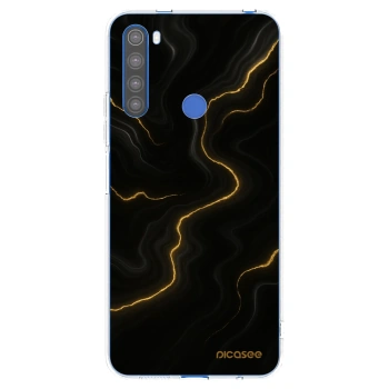 Picasee διαφανής θήκη σιλικόνης Xiaomi Redmi Note 8T - Thunder