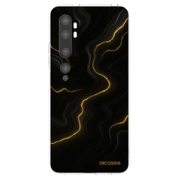 Picasee διαφανής θήκη σιλικόνης Xiaomi Mi Note 10 (Pro) - Thunder