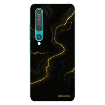 Picasee διαφανής θήκη σιλικόνης Xiaomi Mi 10 - Thunder