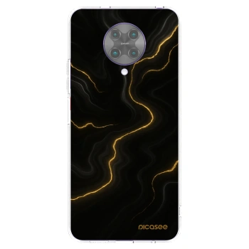 Picasee διαφανής θήκη σιλικόνης Xiaomi Poco F2 Pro - Thunder