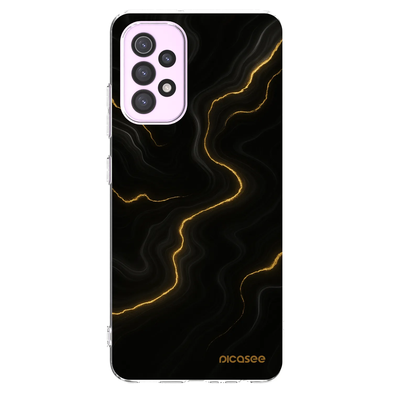 Picasee διαφανής θήκη σιλικόνης Samsung Galaxy A32 5G A326B - Thunder