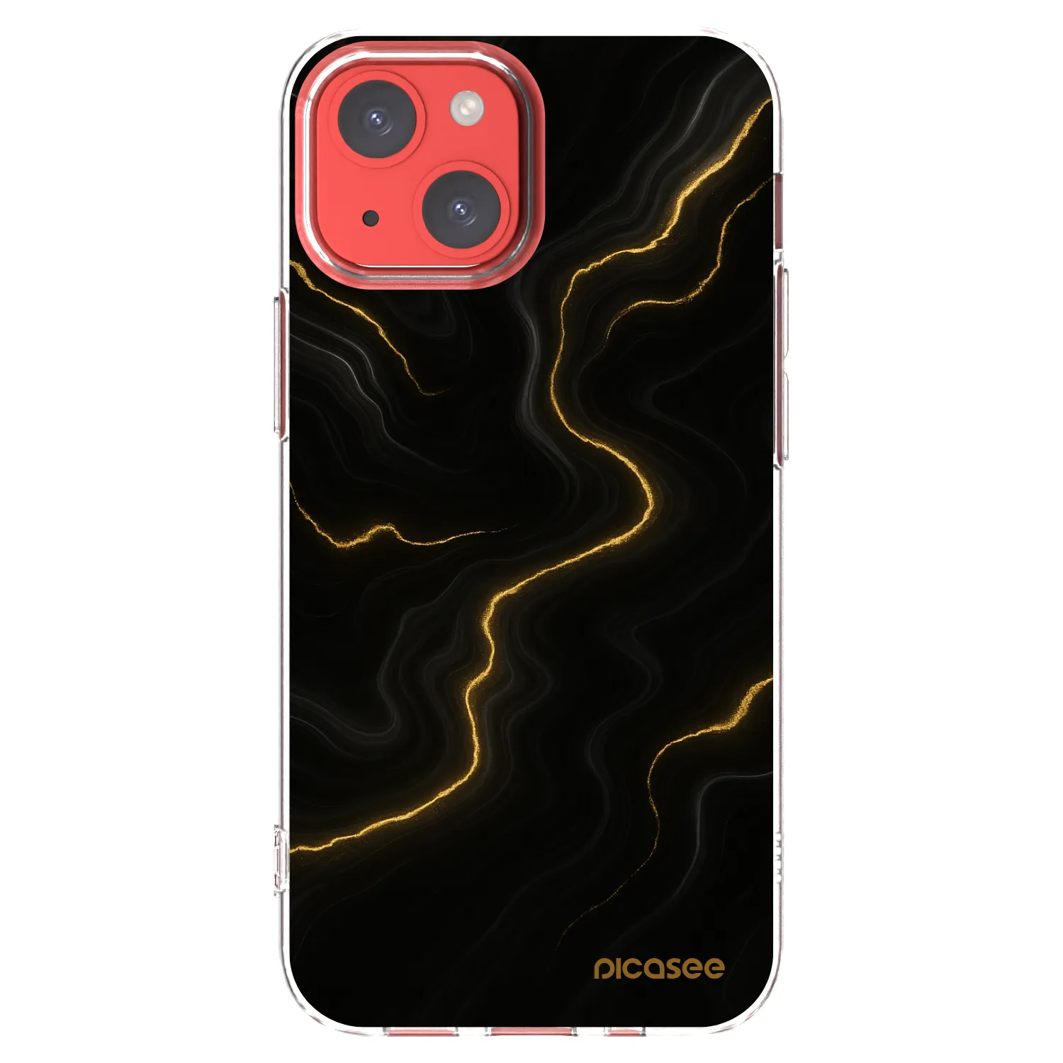 Picasee διαφανής θήκη σιλικόνης Apple iPhone 13 mini - Thunder