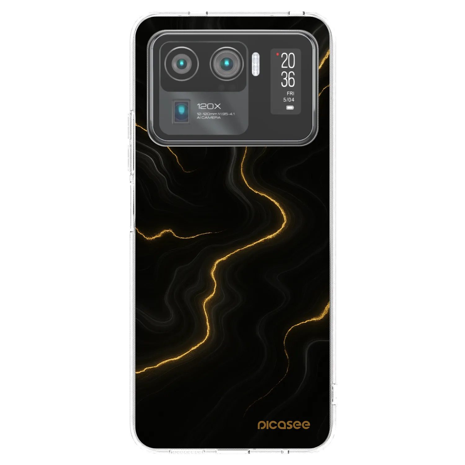 Picasee διαφανής θήκη σιλικόνης Xiaomi Mi 11 Ultra - Thunder