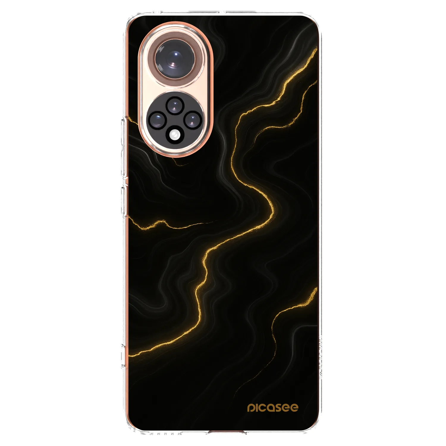 Picasee διαφανής θήκη σιλικόνης Honor 50 5G - Thunder