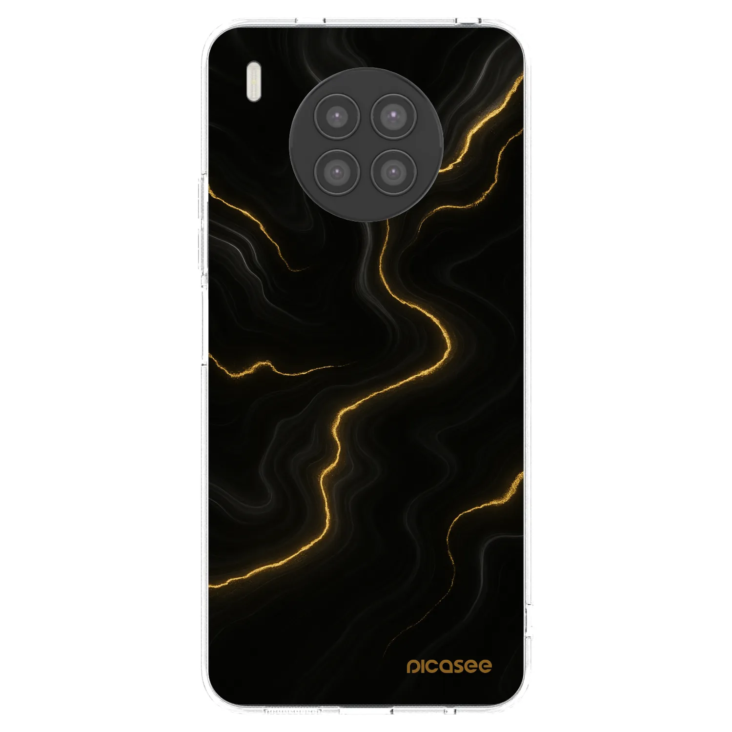 Picasee διαφανής θήκη σιλικόνης Huawei Nova 8i - Thunder
