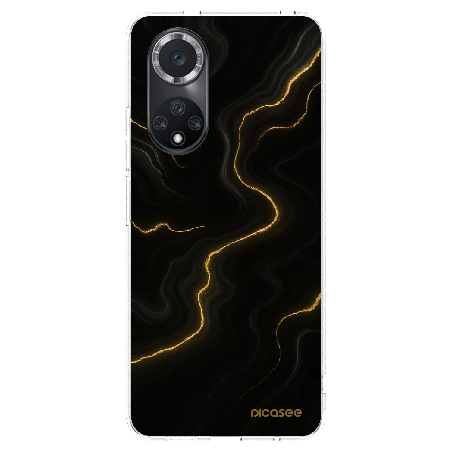 Picasee διαφανής θήκη σιλικόνης Huawei Nova 9 SE - Thunder