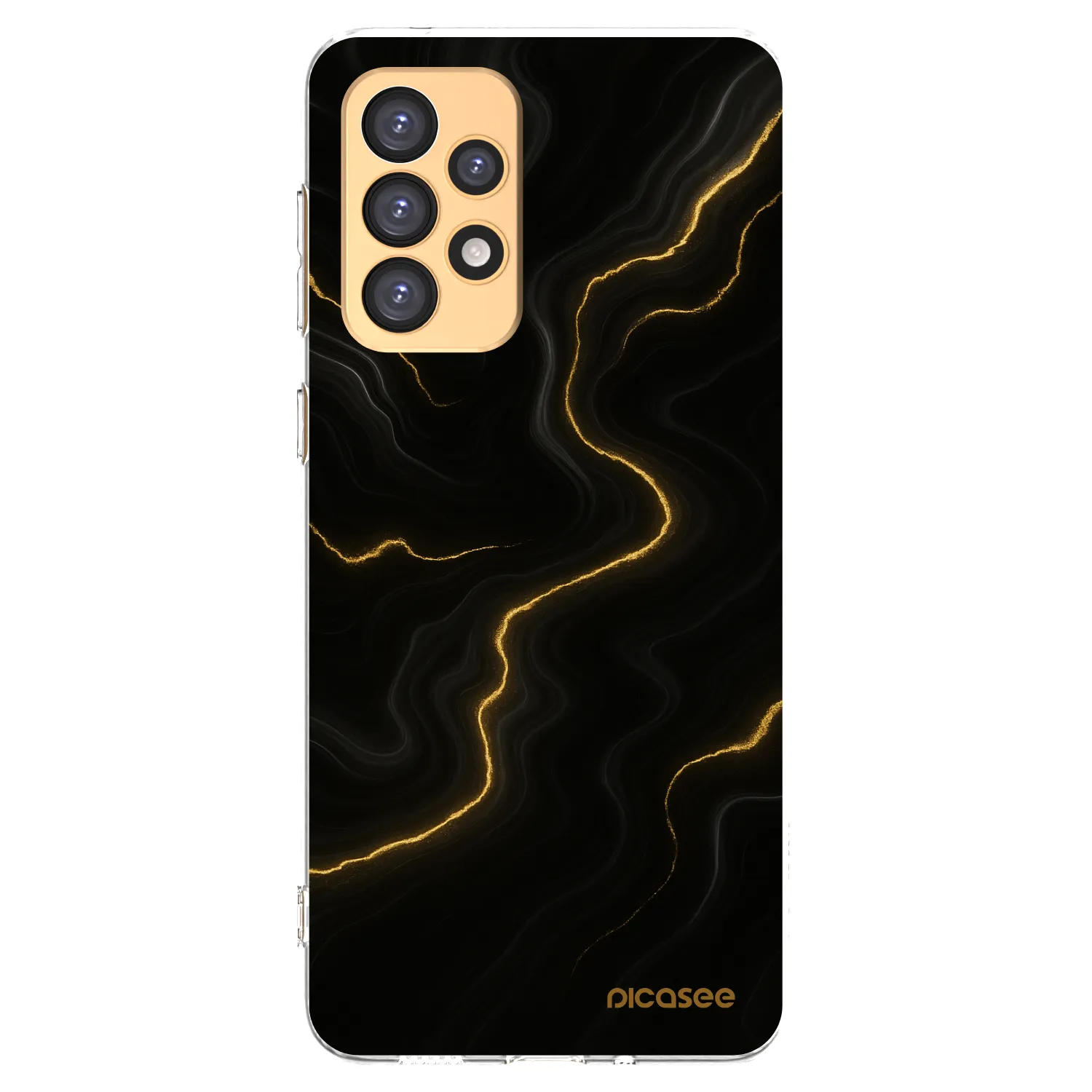 Picasee διαφανής θήκη σιλικόνης Samsung Galaxy A33 5G A336 - Thunder