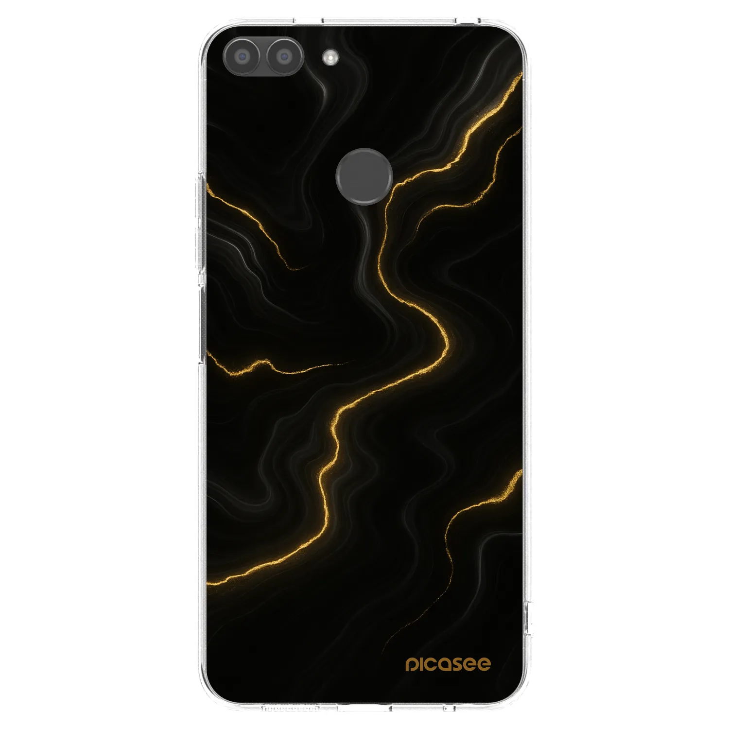 Picasee διαφανής θήκη σιλικόνης Huawei P Smart - Thunder
