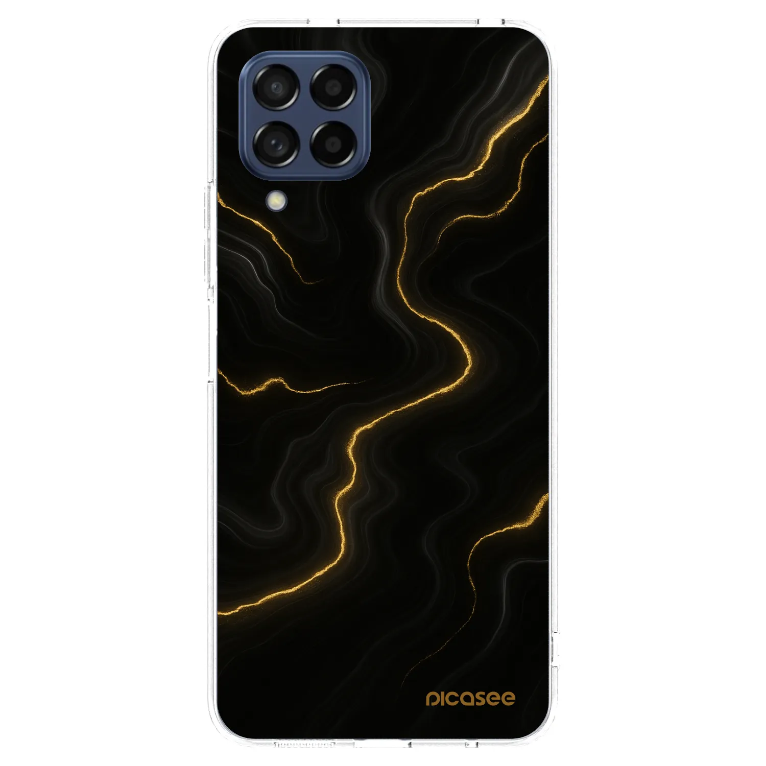 Picasee διαφανής θήκη σιλικόνης Samsung Galaxy M53 5G - Thunder