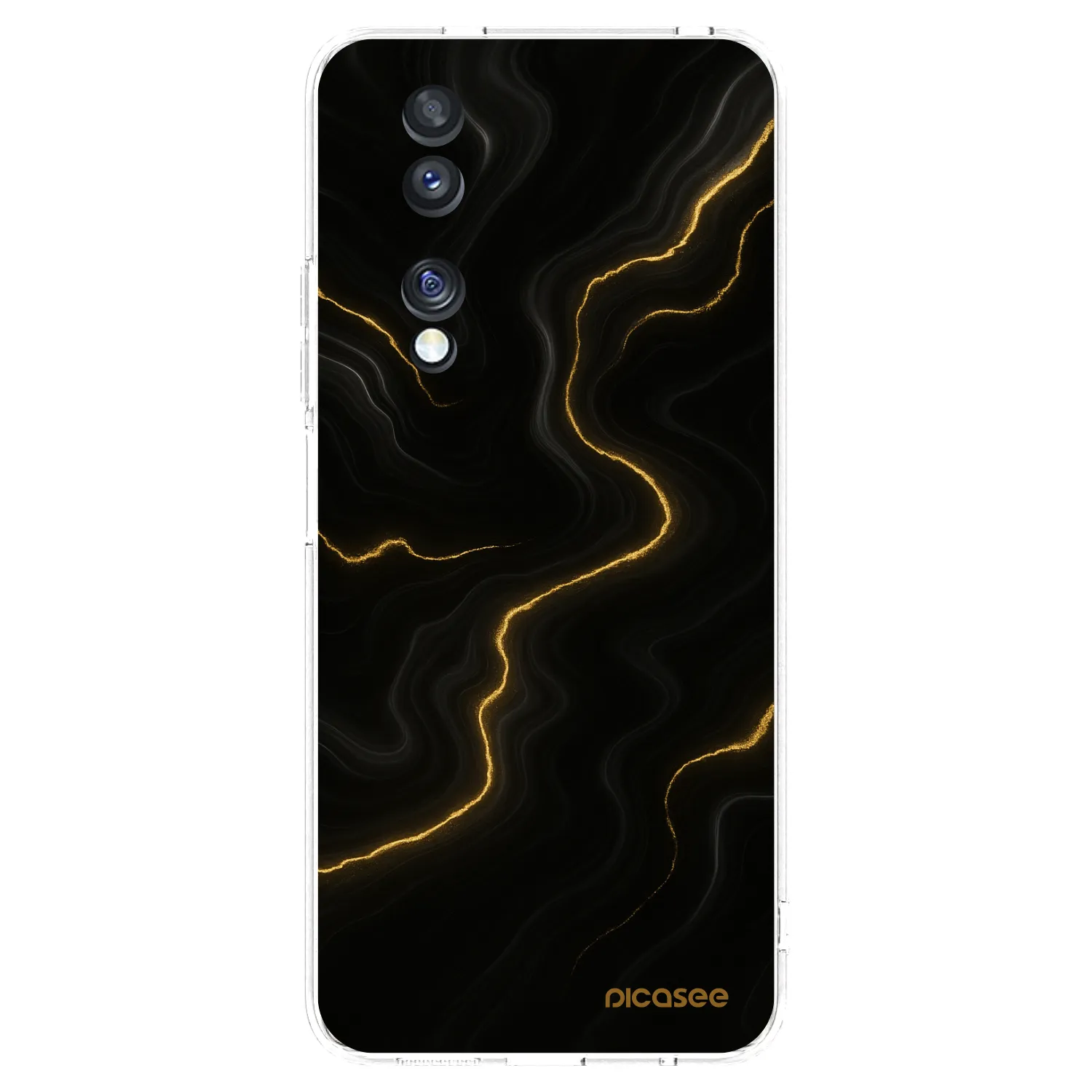 Picasee διαφανής θήκη σιλικόνης Honor 70 - Thunder
