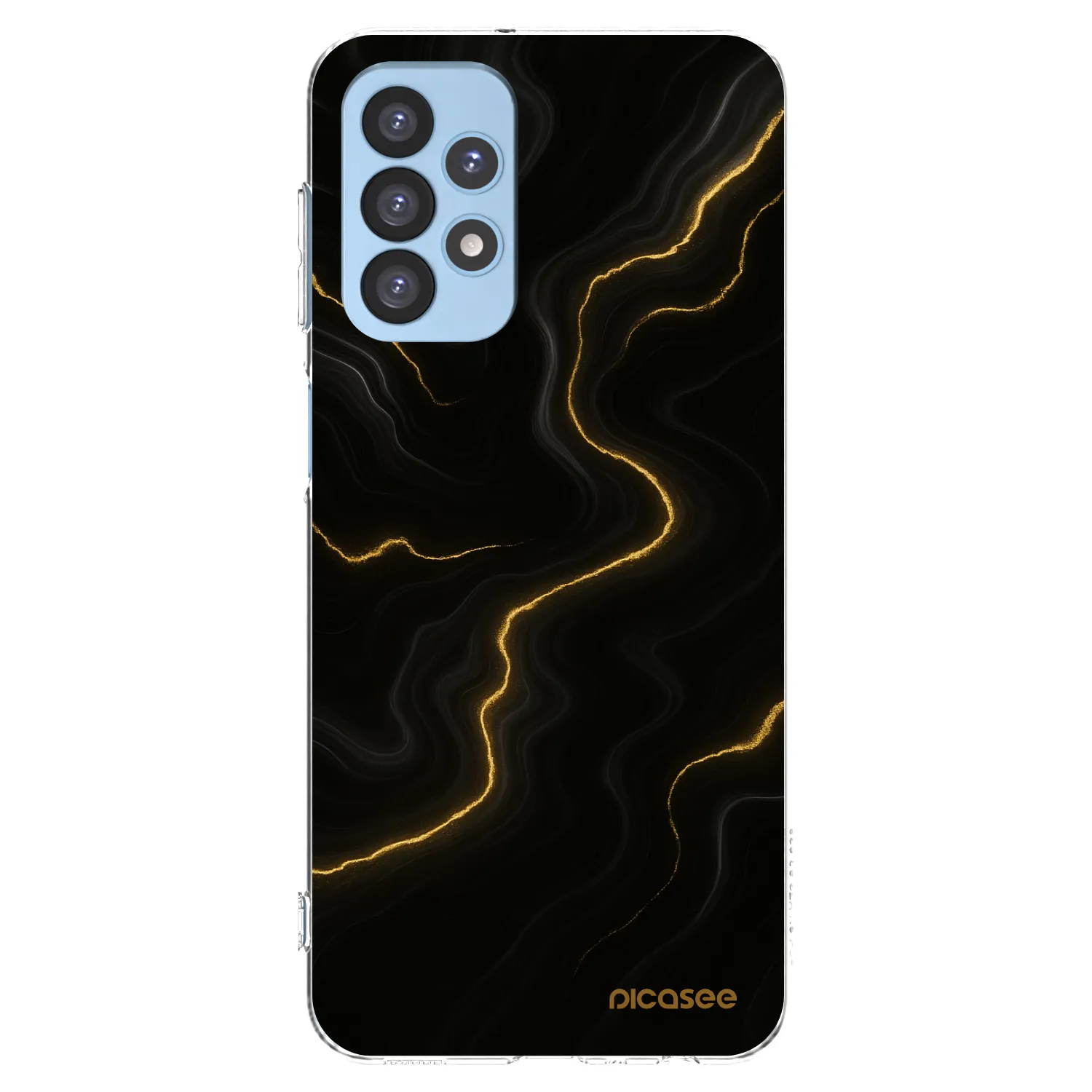 Picasee διαφανής θήκη σιλικόνης Samsung Galaxy A23 A235F 4G - Thunder