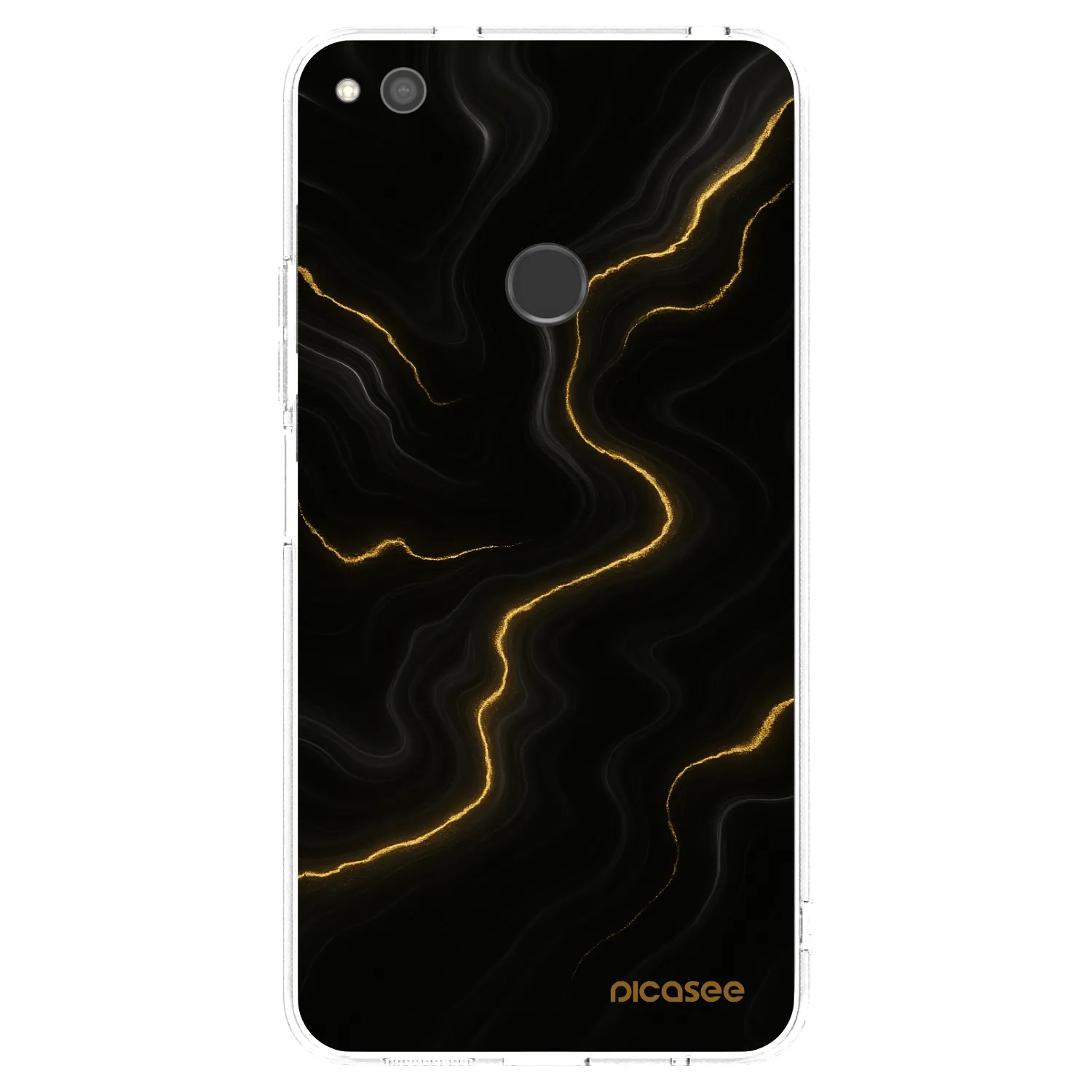 Picasee διαφανής θήκη σιλικόνης Huawei P9 Lite 2017 - Thunder