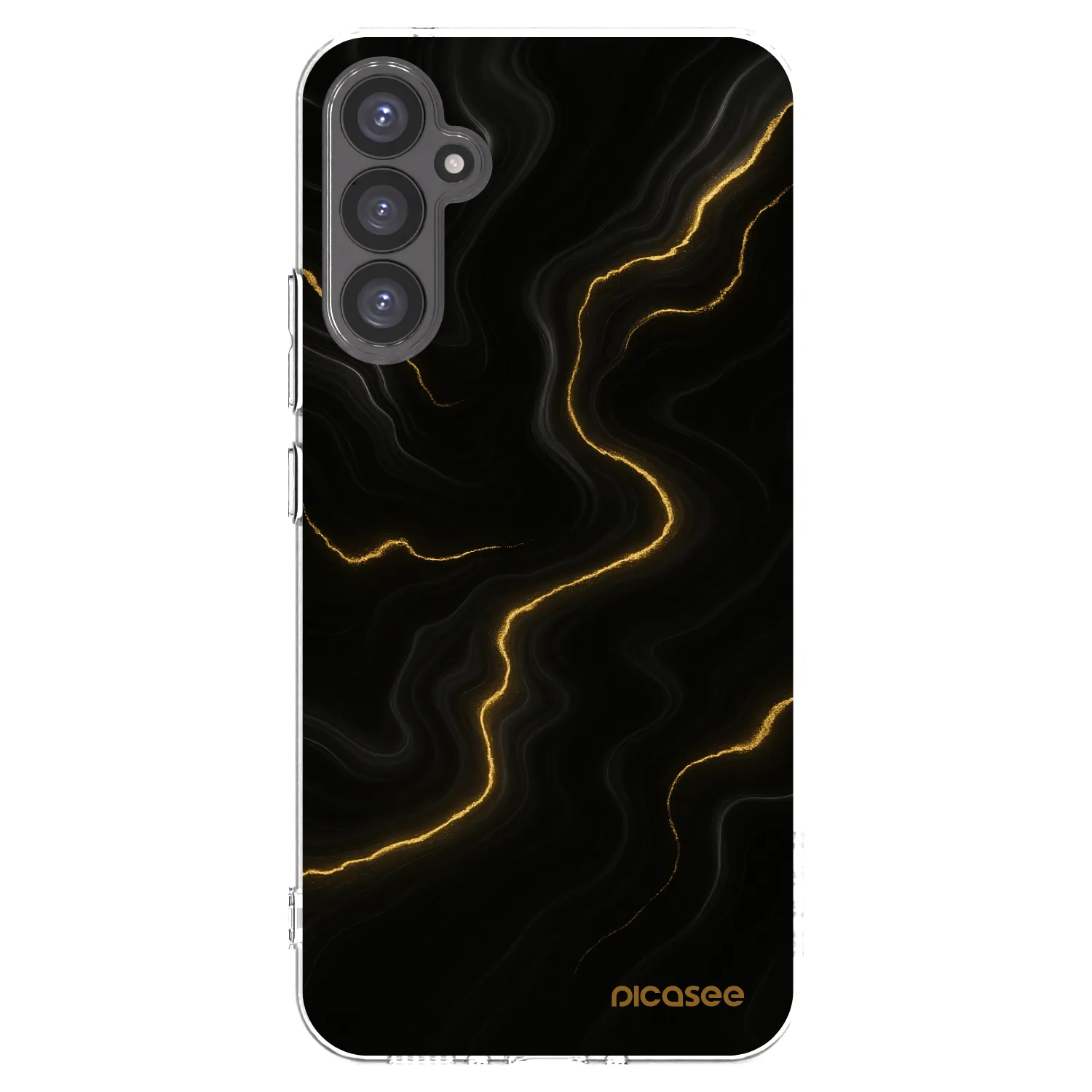 Picasee διαφανής θήκη σιλικόνης Samsung Galaxy A34 5G A346B - Thunder