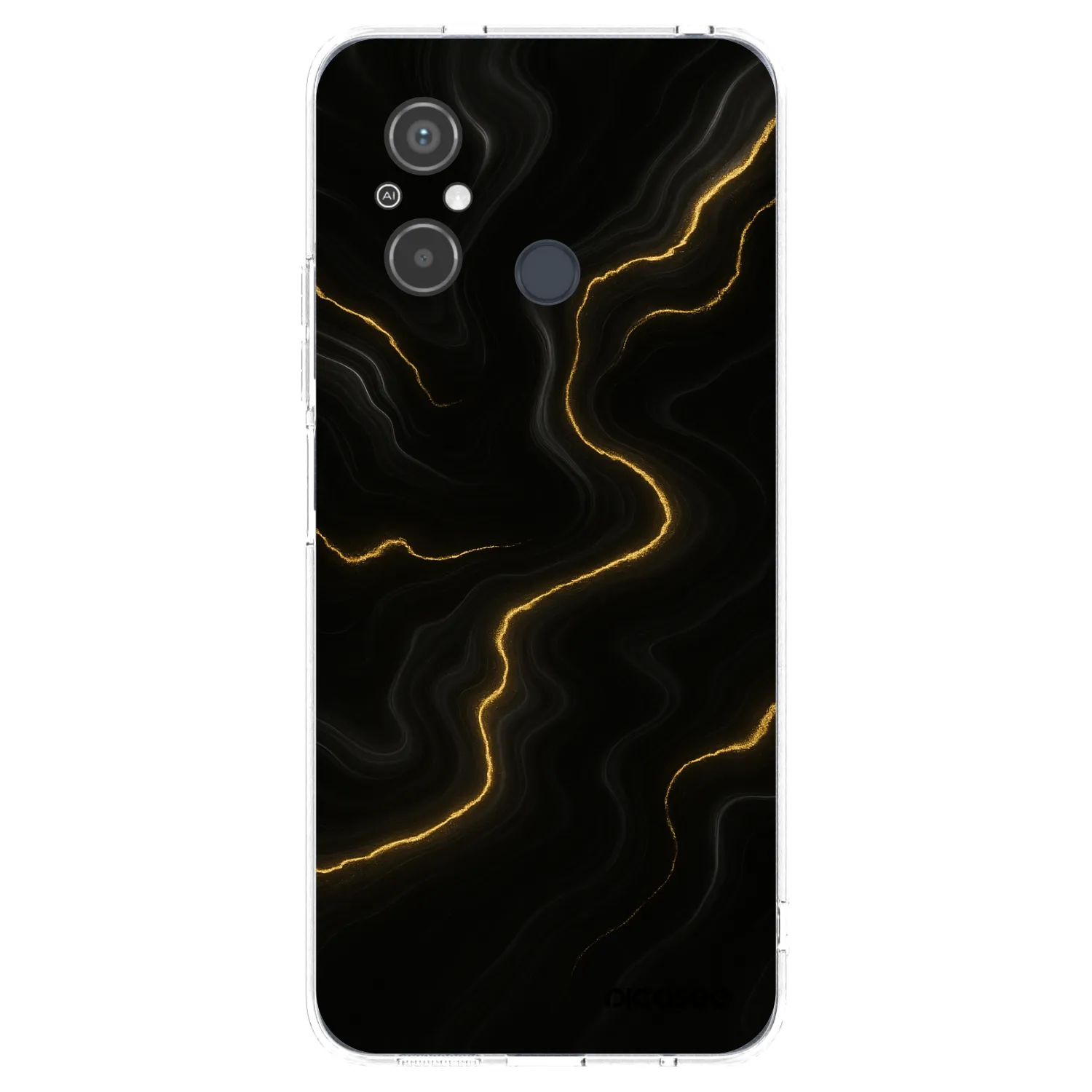 Picasee διαφανής θήκη σιλικόνης Xiaomi Redmi 12C - Thunder