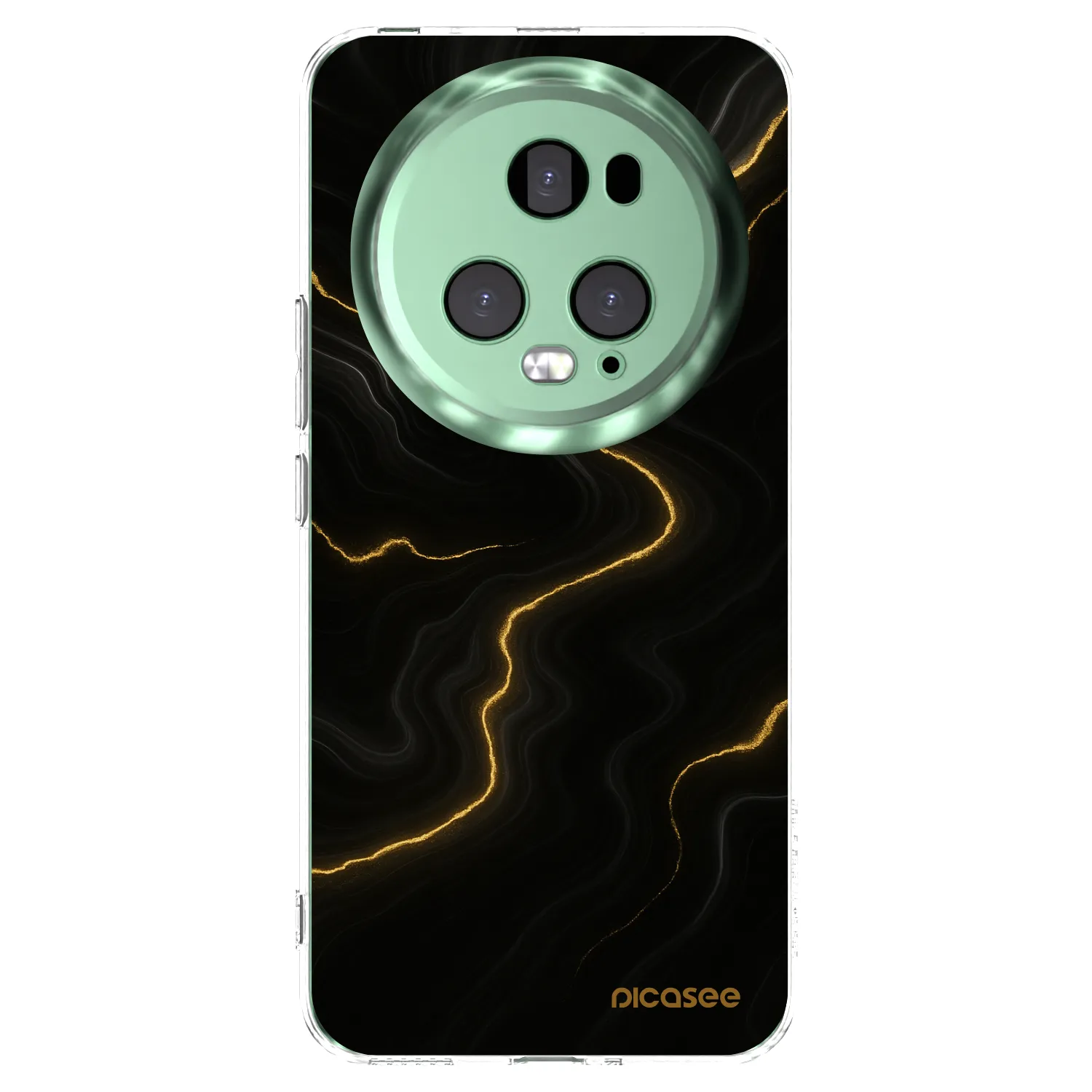 Picasee διαφανής θήκη σιλικόνης Honor Magic5 Pro - Thunder