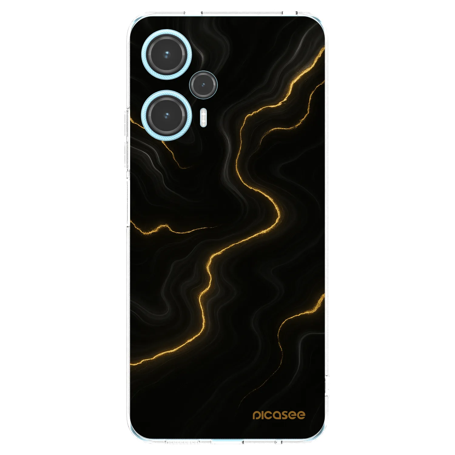 Picasee διαφανής θήκη σιλικόνης Xiaomi Poco F5 - Thunder