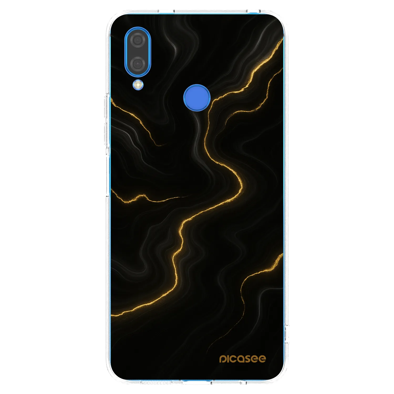 Picasee διαφανής θήκη σιλικόνης Huawei Nova 3i - Thunder