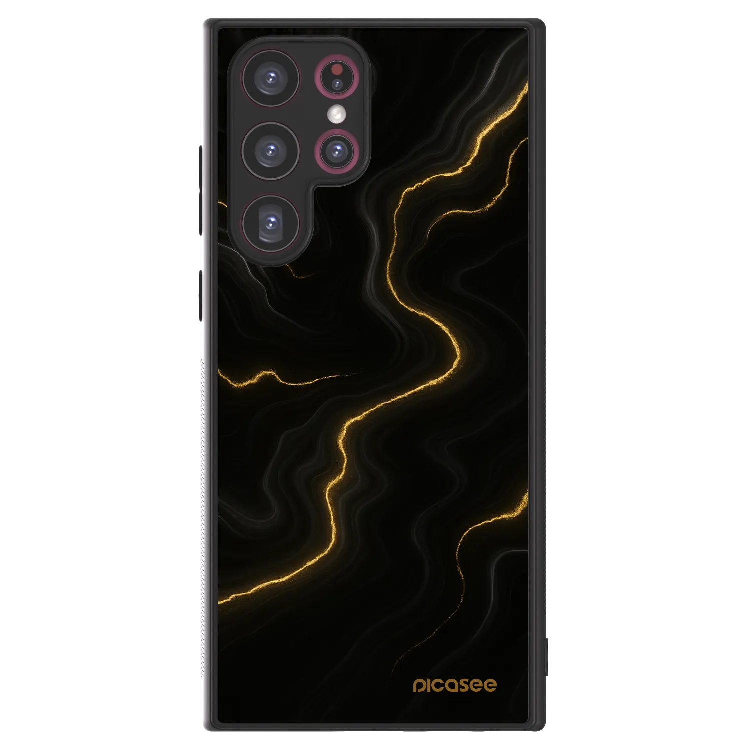 Picasee ULTIMATE CASE PowerShare για Samsung Galaxy S22 Ultra 5G - Thunder