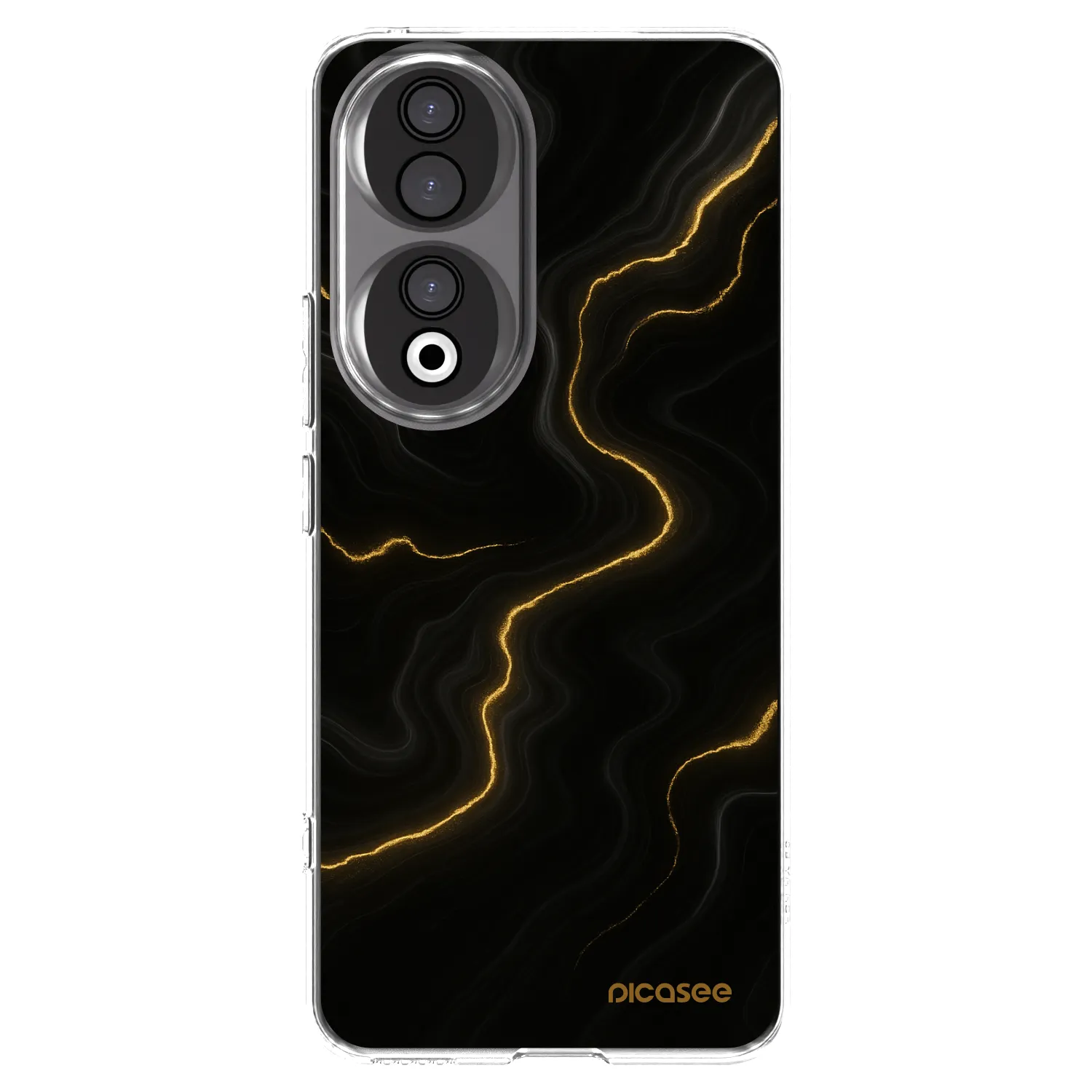 Picasee διαφανής θήκη σιλικόνης Honor 90 5G - Thunder