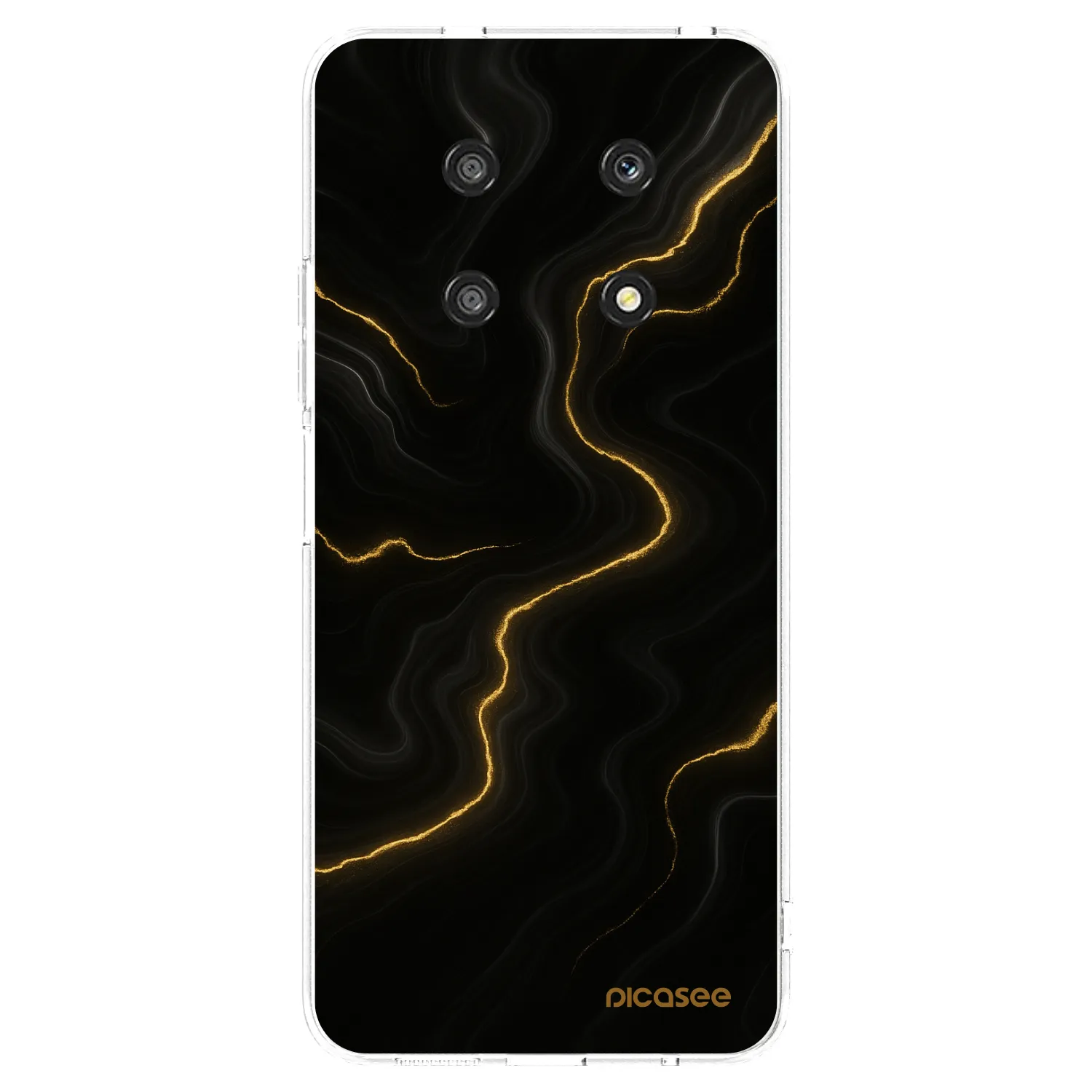 Picasee διαφανής θήκη σιλικόνης Honor Magic4 Lite 5G - Thunder