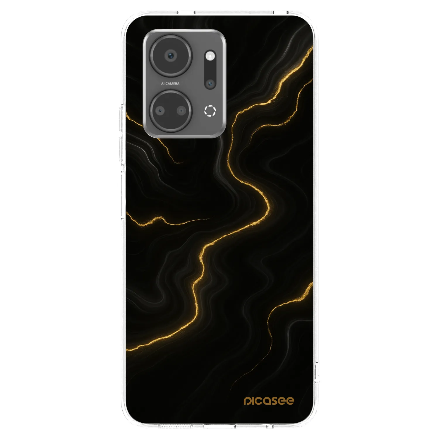 Picasee διαφανής θήκη σιλικόνης Honor X7a - Thunder