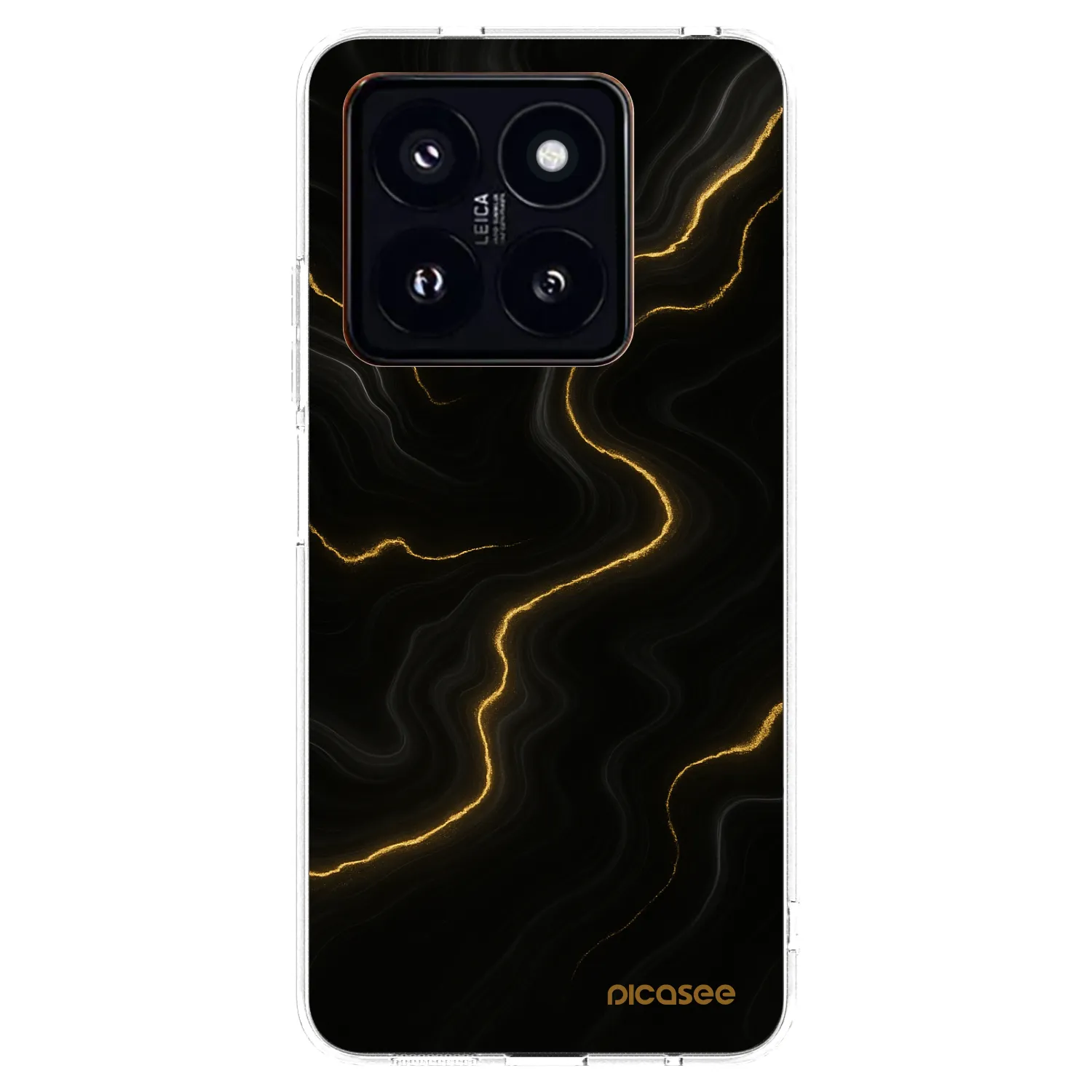 Picasee διαφανής θήκη σιλικόνης Xiaomi 14 Pro - Thunder