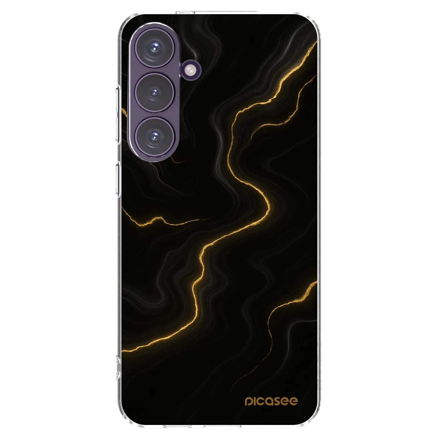 Picasee διαφανής θήκη σιλικόνης Samsung Galaxy S24+ S926B 5G - Thunder