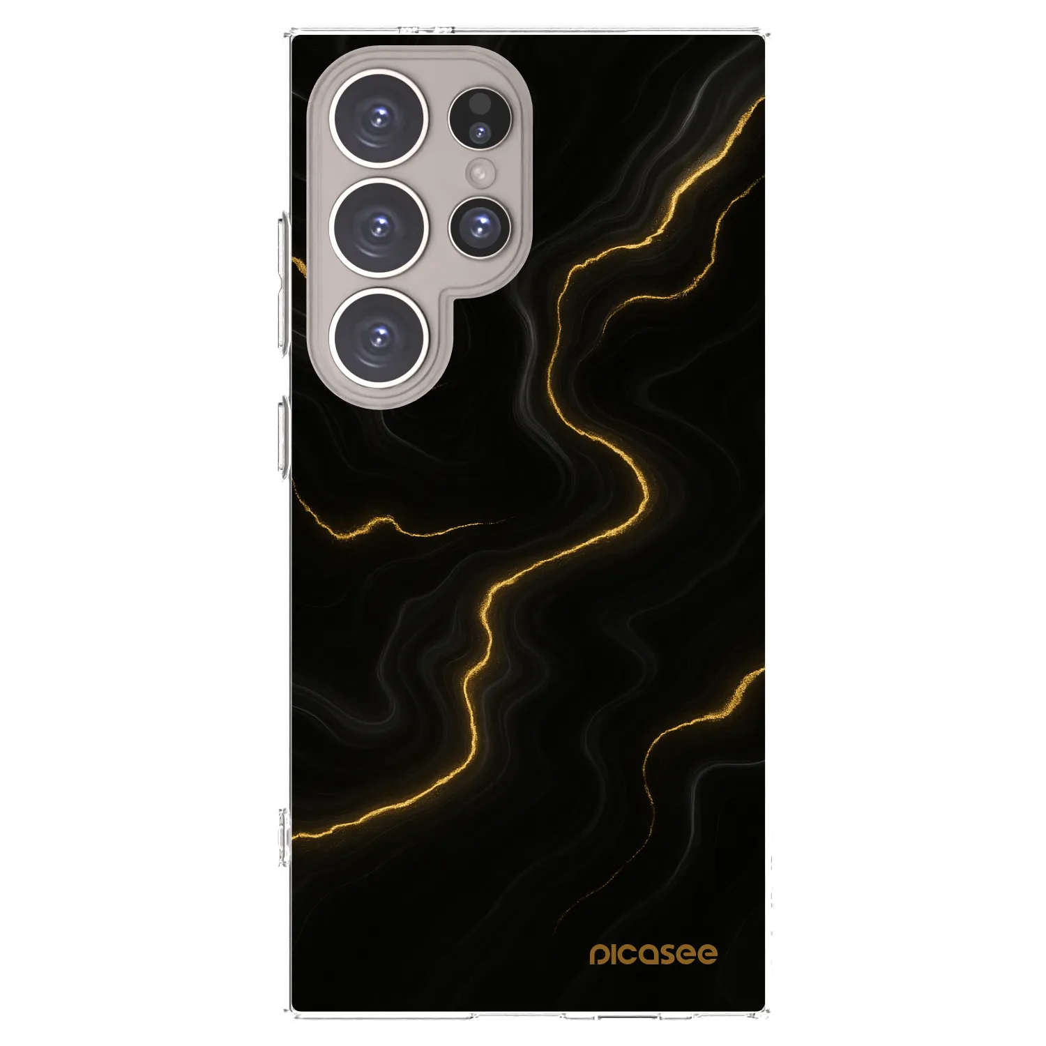 Picasee διαφανής θήκη σιλικόνης Samsung Galaxy S24 Ultra S928B 5G - Thunder
