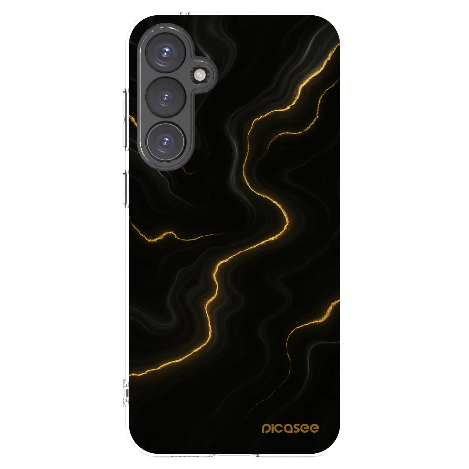 Picasee διαφανής θήκη σιλικόνης Samsung Galaxy S23 FE S711B - Thunder