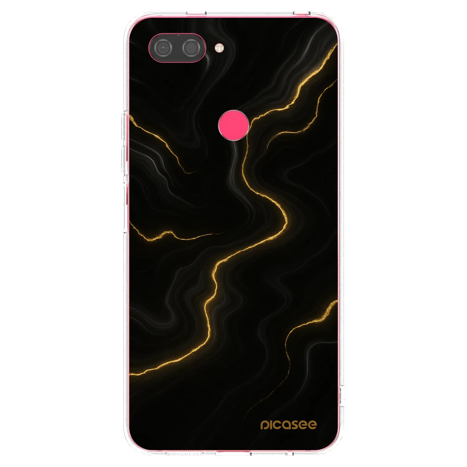 Picasee διαφανής θήκη σιλικόνης Xiaomi Mi 8 Lite - Thunder