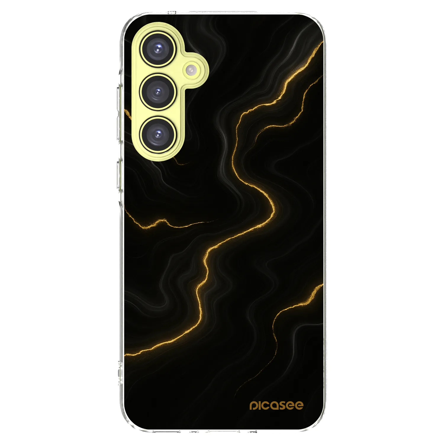 Picasee διαφανής θήκη σιλικόνης Samsung Galaxy A35 5G A356B - Thunder