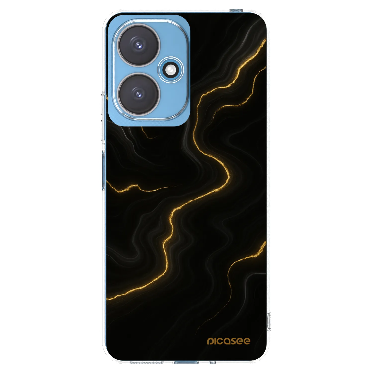 Picasee διαφανής θήκη σιλικόνης Xiaomi Redmi 13C 5G - Thunder