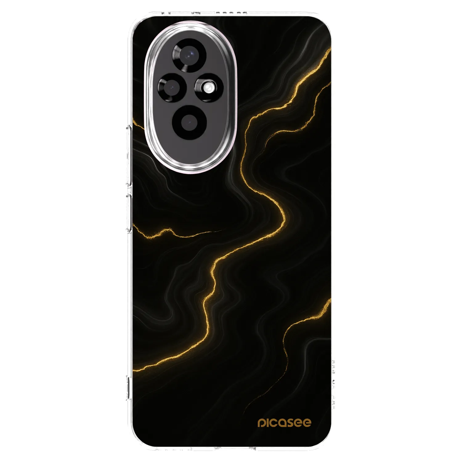 Picasee διαφανής θήκη σιλικόνης Honor 200 Pro 5G - Thunder