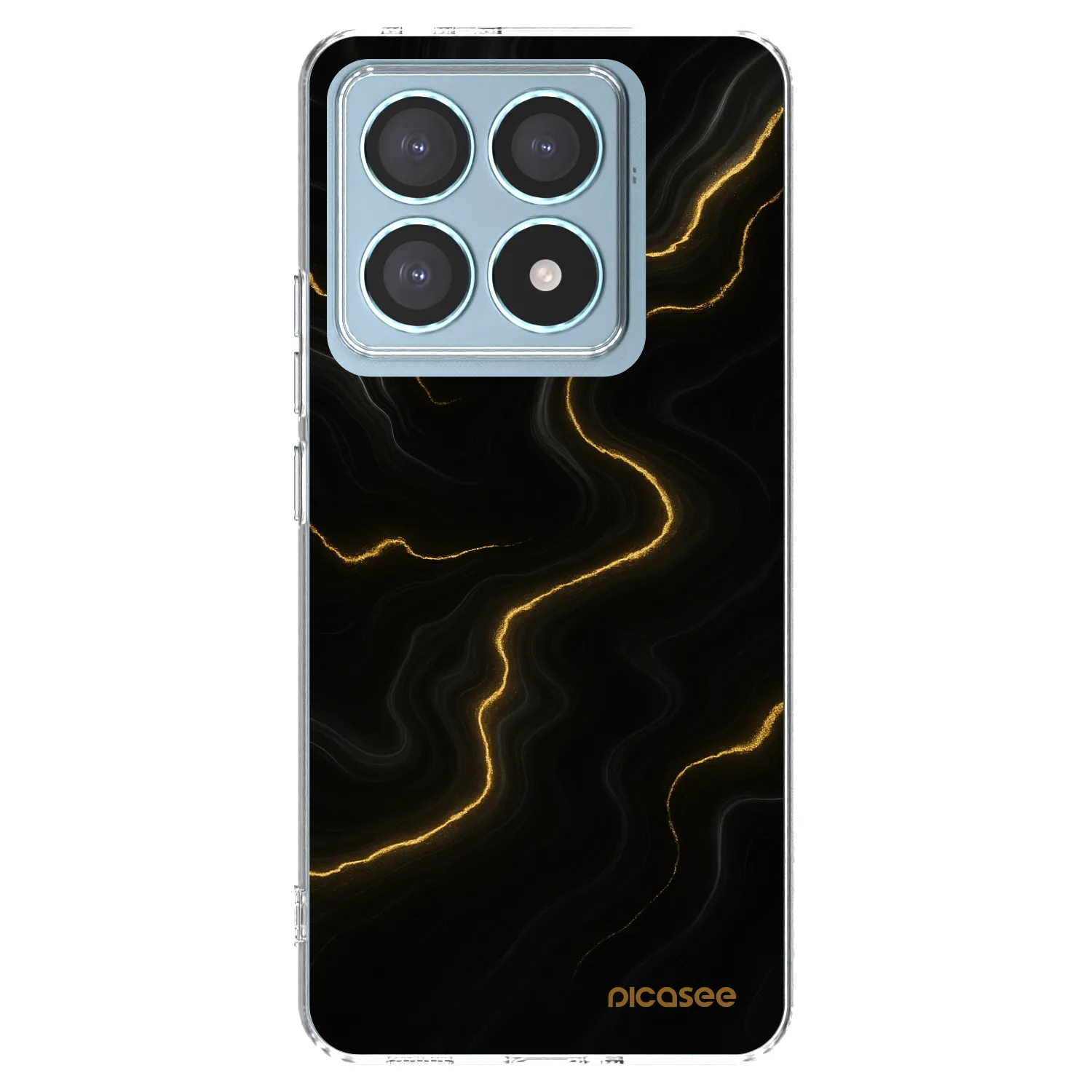 Picasee διαφανής θήκη σιλικόνης Xiaomi 14T Pro - Thunder