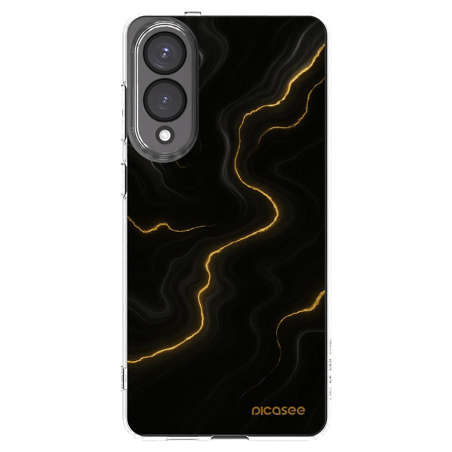 Picasee διαφανής θήκη σιλικόνης Samsung Galaxy S25 Edge 5G - Thunder