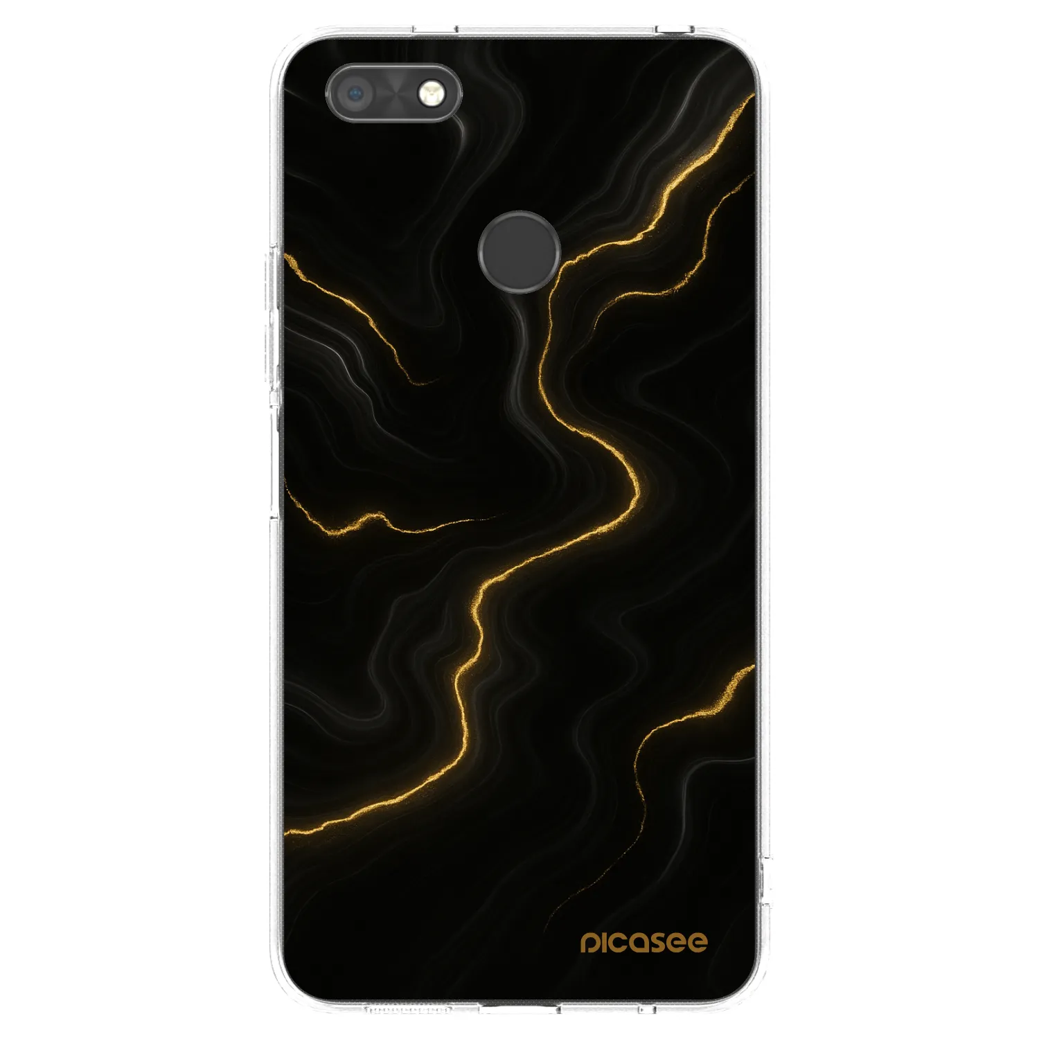 Picasee διαφανής θήκη σιλικόνης Huawei P9 Lite Mini - Thunder