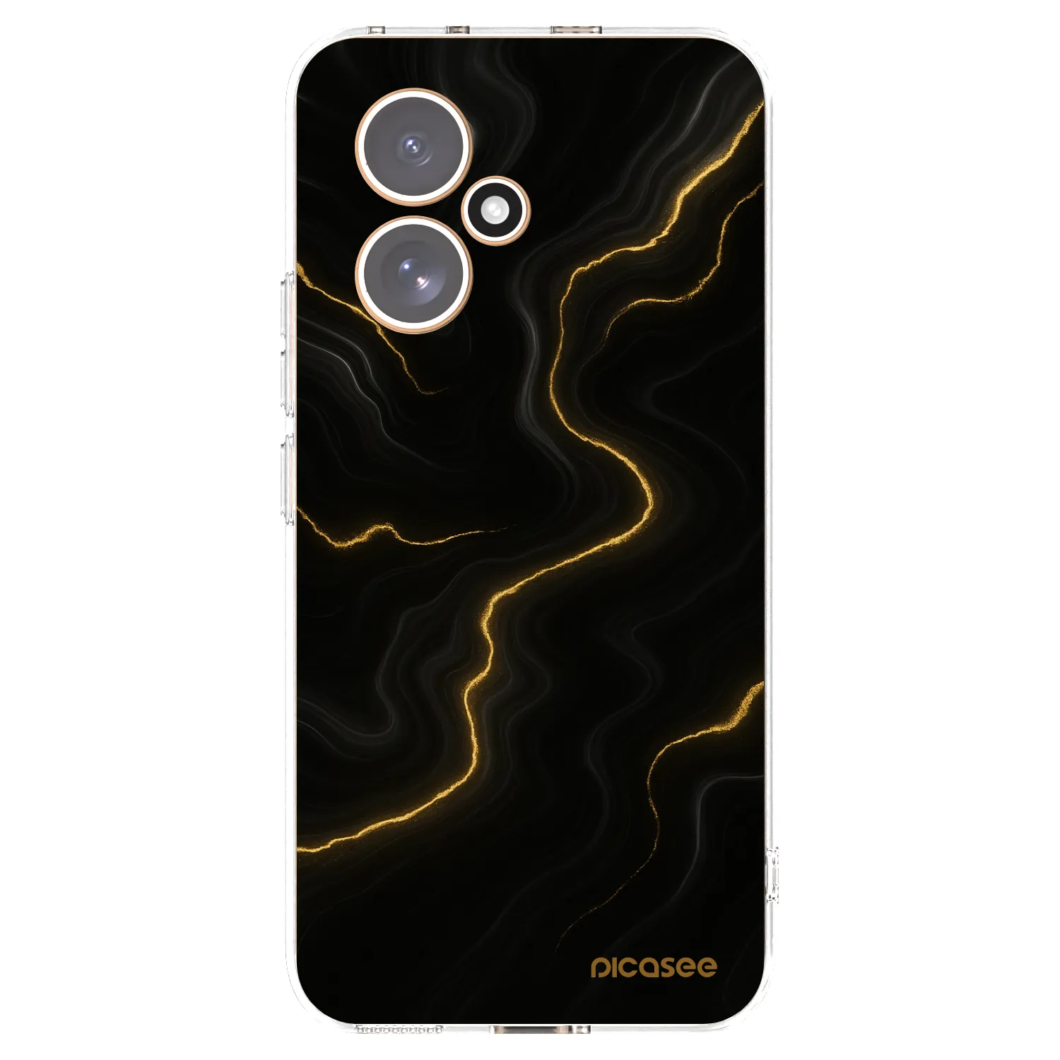 Picasee διαφανής θήκη σιλικόνης Honor 400 5G - Thunder
